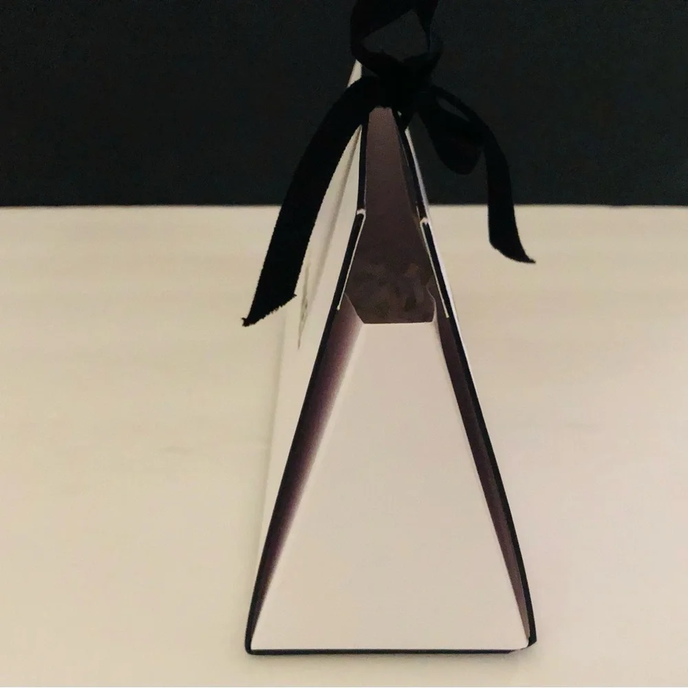 Authentic Chanel Small Gift Box & Small Triangle Gift Box, With Tissue & Shreds